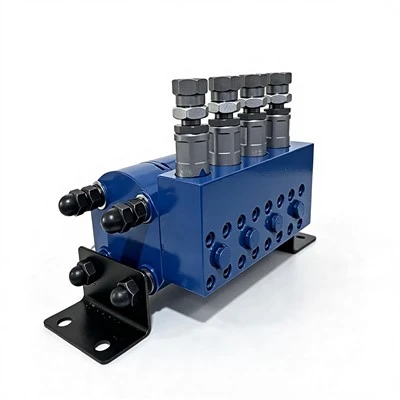 1.5cc Gear Flow Divider Nrog Relief Valve