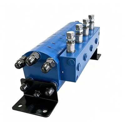 Hydraulic External Cast Iron Gear Flow Divider